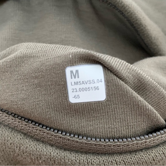 Lululemon Relaxed-fit French Terry Joggers Men’s Olive Green Size Medium Active - Picture 10 of 11